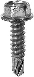 HEX WASHER HD TEKS SCREW, #14 X 1, ZINC